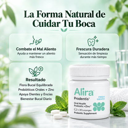 Se Acabó el Mal Aliento Capsulas Anti-Olor | Alira®