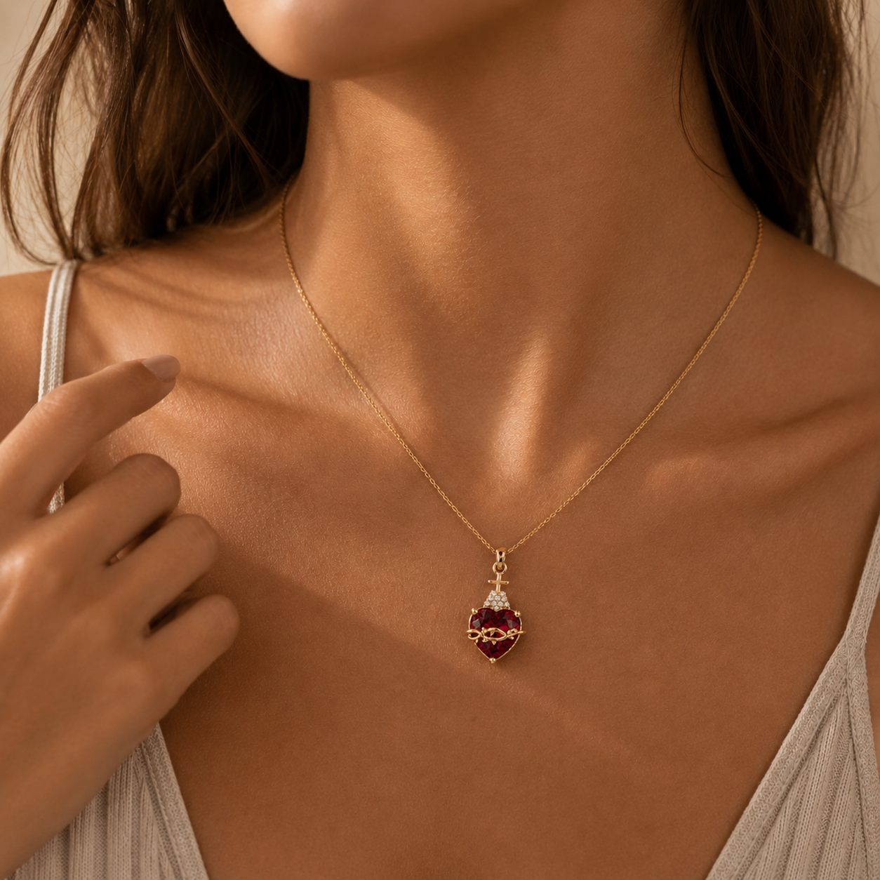 Collar Sagrado Corazón de Jesús