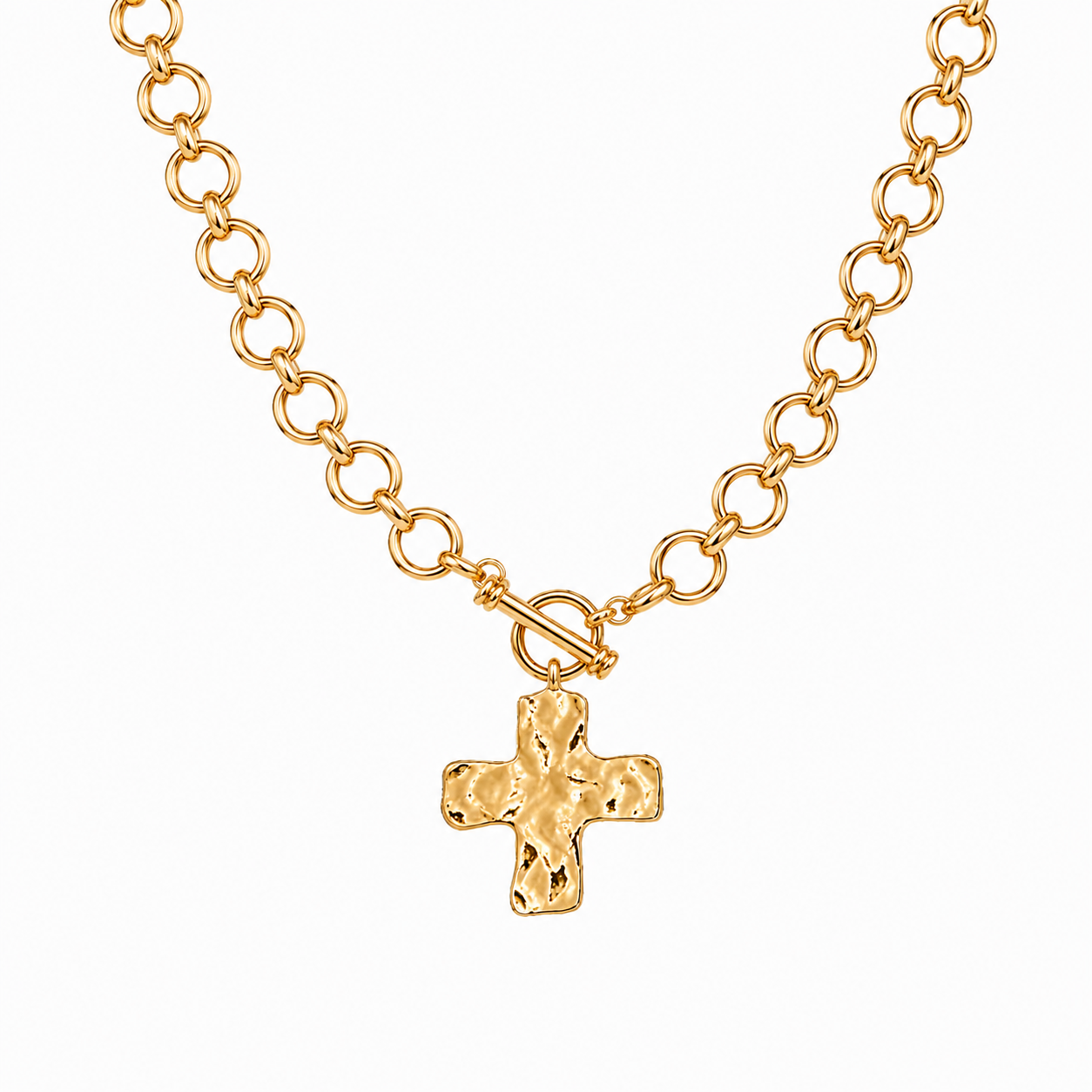 Collar Martillado Eterno