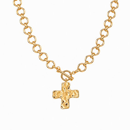 Collar Martillado Eterno
