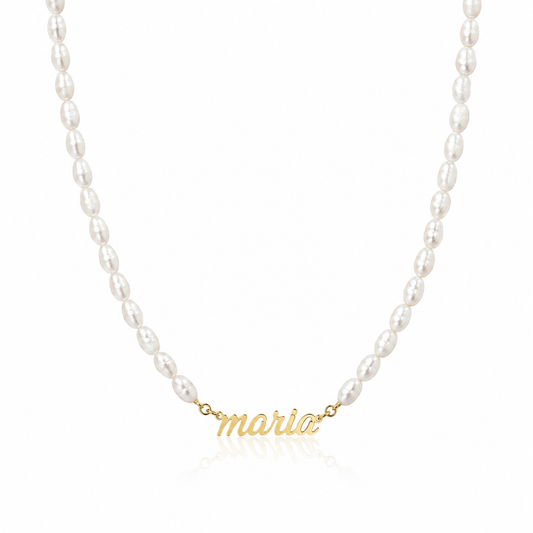 Collar de Perlas Personalizado