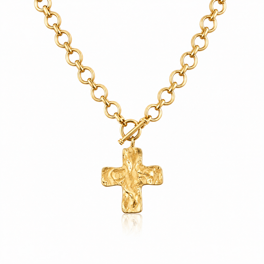 Collar Martillado Eterno