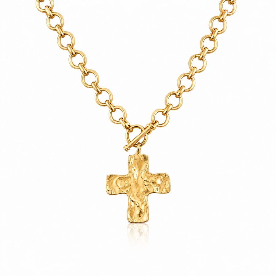 Collar Martillado Eterno