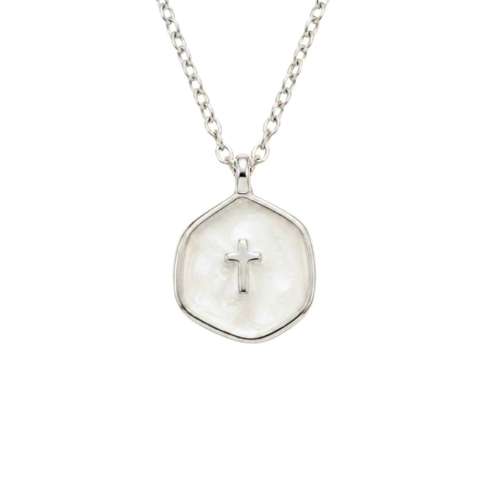 Collar de Cruz Agua Viva