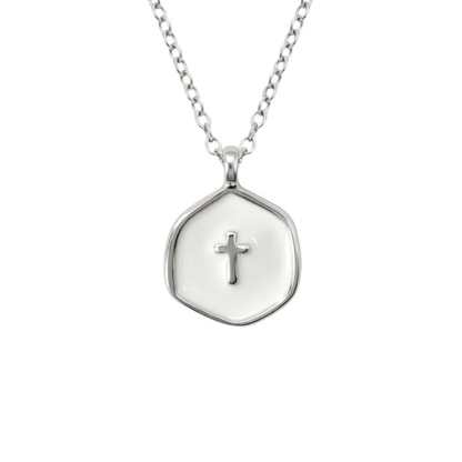 Collar de Cruz Agua Viva